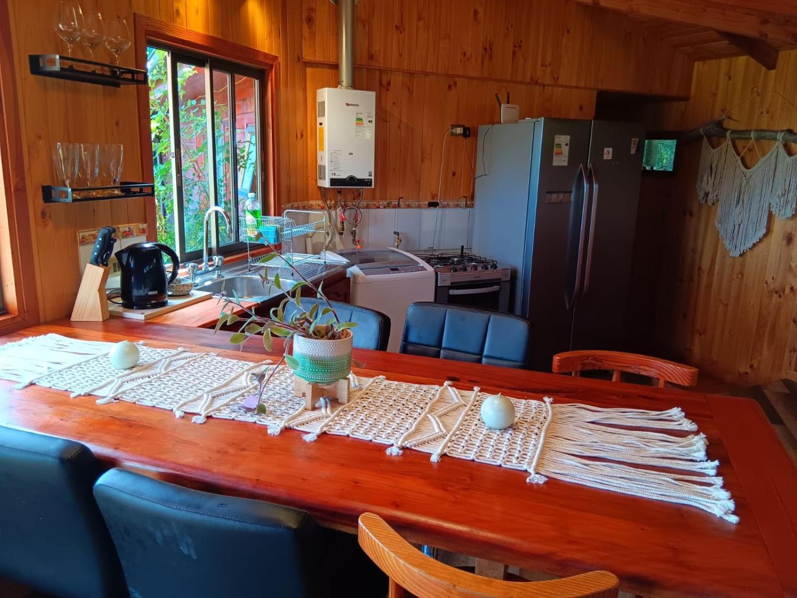 Cabanas Ayalen Con Vista Al Lago Pucón Szoba fotó