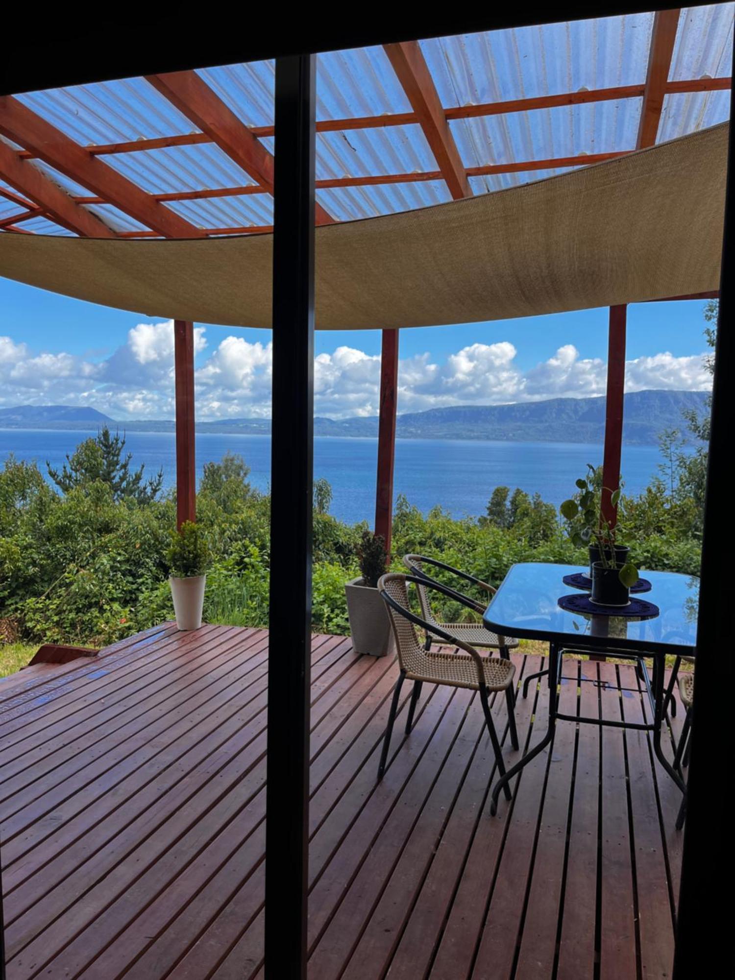 Cabanas Ayalen Con Vista Al Lago Pucón Szoba fotó