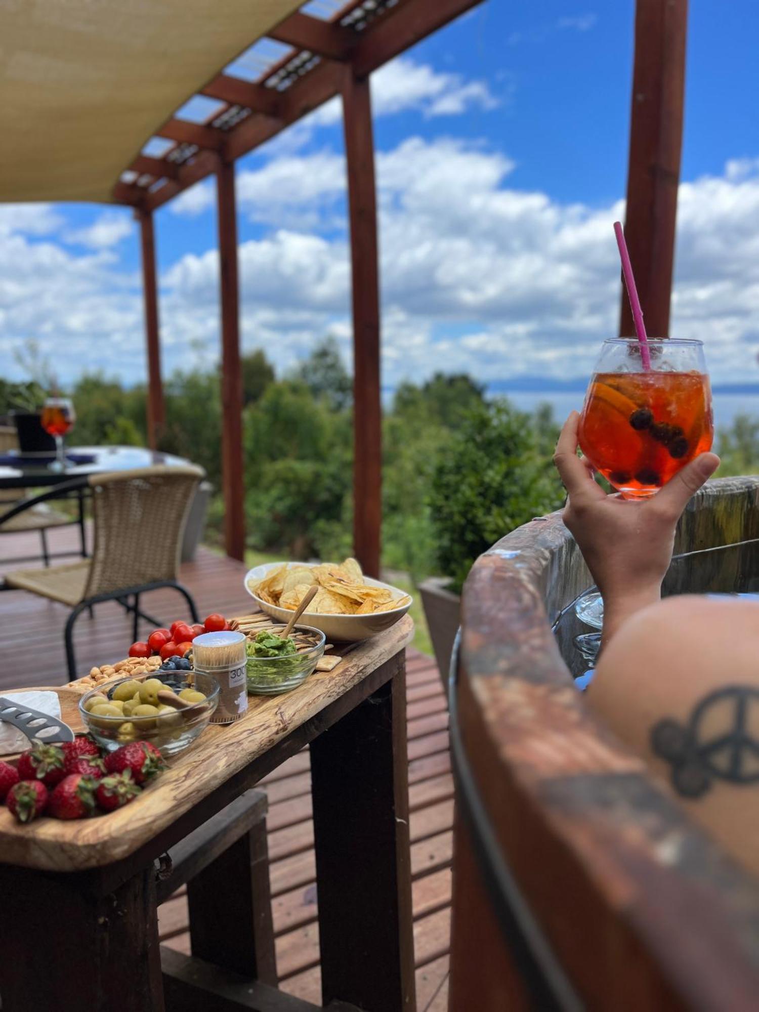 Cabanas Ayalen Con Vista Al Lago Pucón Kültér fotó