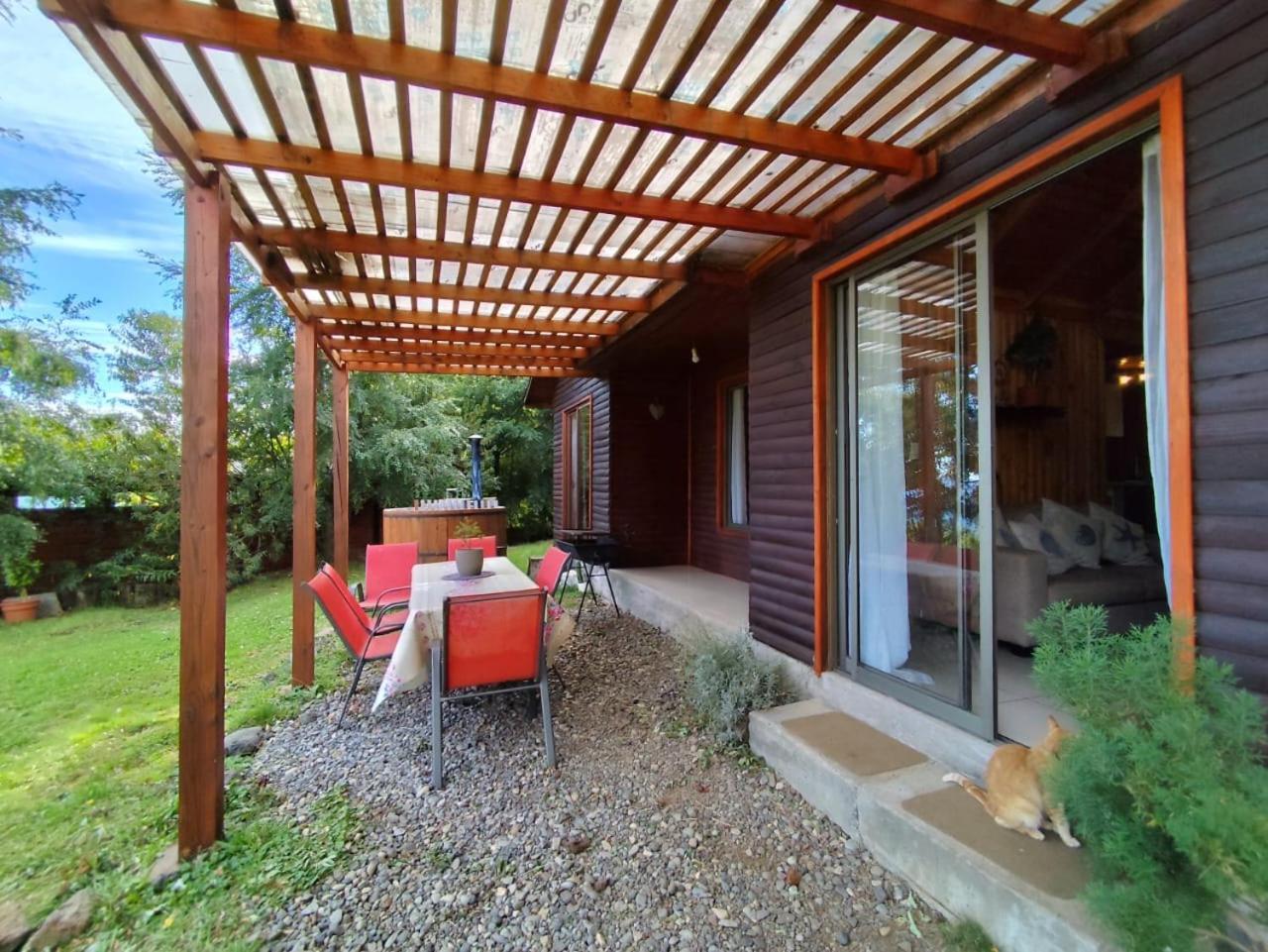 Cabanas Ayalen Con Vista Al Lago Pucón Szoba fotó