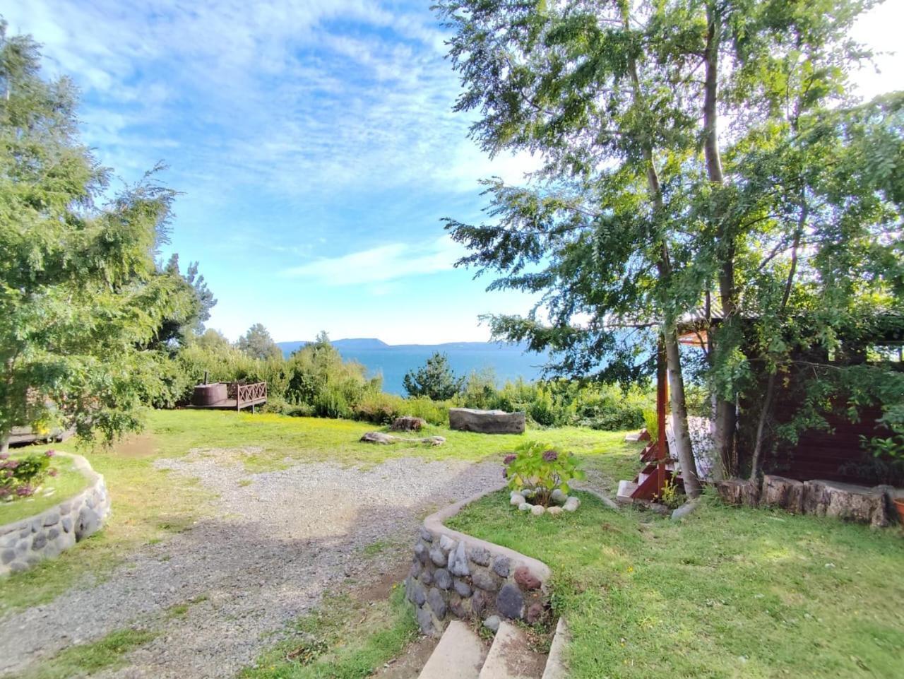 Cabanas Ayalen Con Vista Al Lago Pucón Szoba fotó