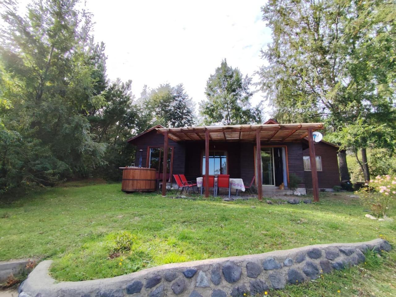 Cabanas Ayalen Con Vista Al Lago Pucón Szoba fotó