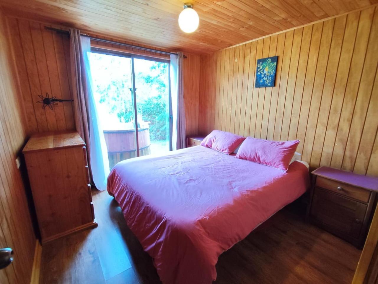 Cabanas Ayalen Con Vista Al Lago Pucón Szoba fotó
