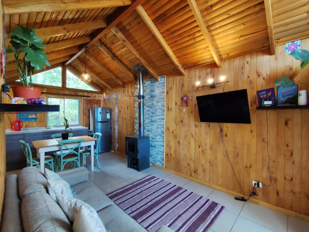 Cabanas Ayalen Con Vista Al Lago Pucón Kültér fotó